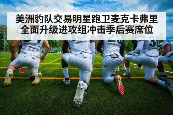 美洲豹队交易明星跑卫麦克卡弗里全面升级进攻组冲击季后赛席位